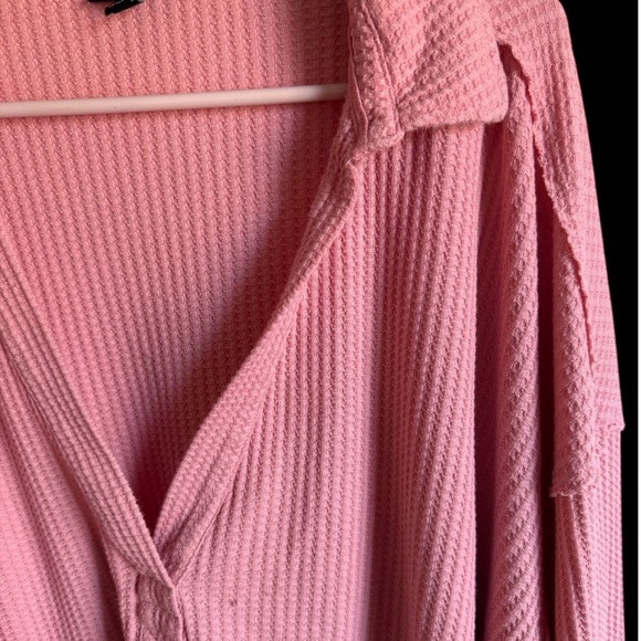 Torrid Waffle Knit Collared Top - Picture 5 of 9